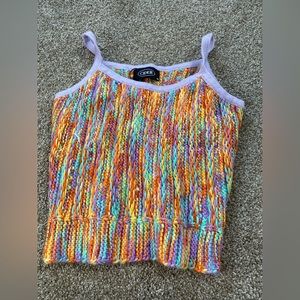 Discontinued cider crop top size medium